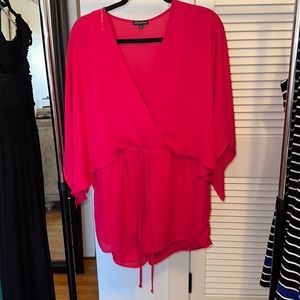Hot Pink Romper Size L